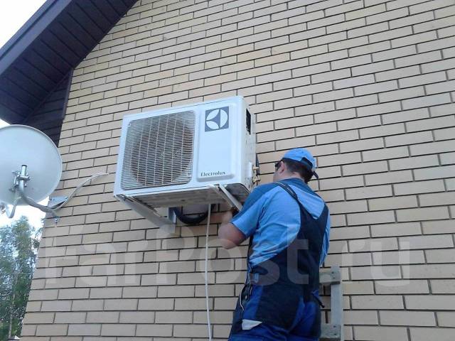 Демонтаж кондиционера с сохранением фреона. Доставка, грузчики во ...