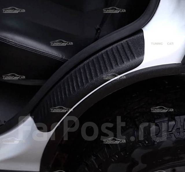 Накладки на задние арки Chevrolet Niva 2002+, Lada Niva 2020+ купить в ...