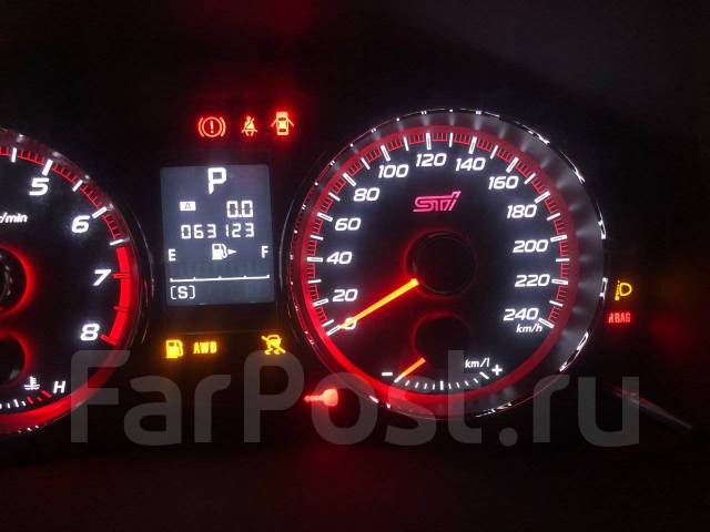 Панель приборов (табло) / Спидометр STI Subaru Forester SH5 SH9 |VSG ...