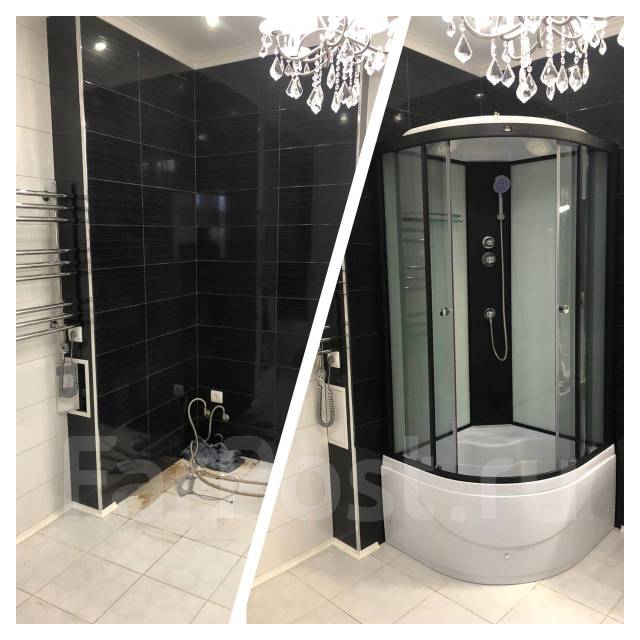 Сборка, Установка, Ремонт душевых кабин, душевого угла, ограждения ...