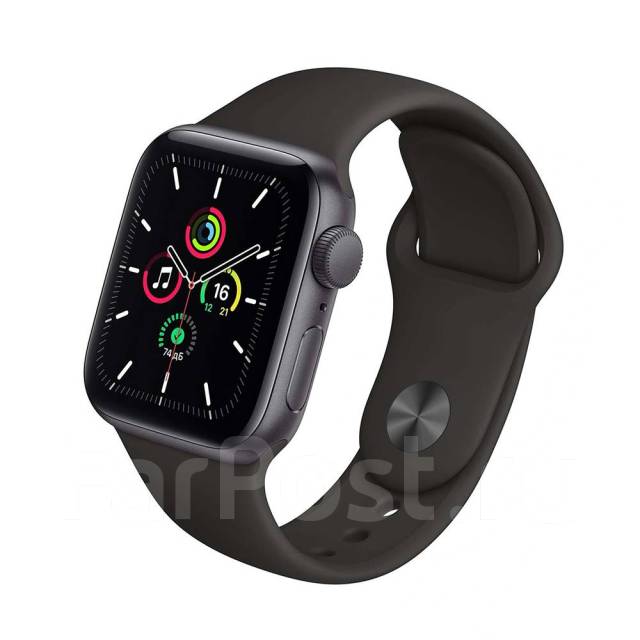 Apple Watch SE 44mm Space Gray Новые! Запечатанные! Не активированные ...