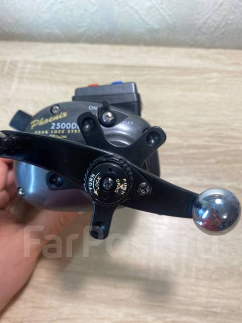 Катушка мультипликаторная Phoenix 2500 DLS DRAG LOCK System , Трещётка ...