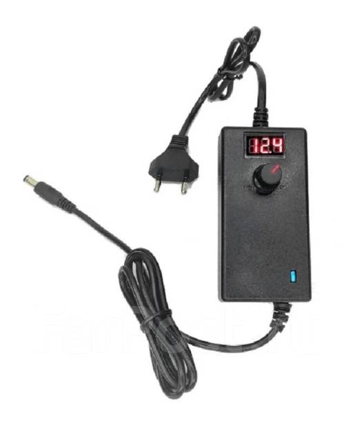 Регулируемый блок питания / адаптер питания от 3V до 12V мощностью 3A ...