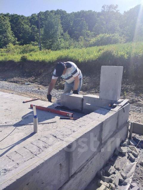 Строительство жилого дома из Газоблока, Пенобетона в Находке