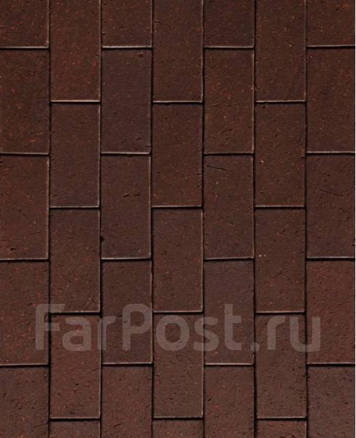 Клинкерная брусчатка WesterWalder Design Dunkel Braun WK115DB40, под ...
