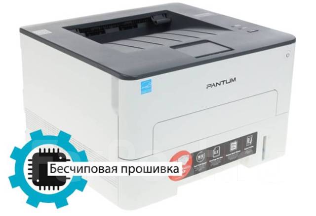 Принтер лазерный Pantum P3010D + бесчиповая прошивка, новый, в наличии ...