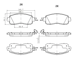 ������� �������� NI Teana (L33) 13-, / Altima / Leaf 13- JBP0412 ����