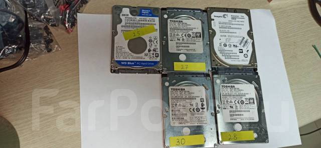 Жёсткие диски HDD 2.5 объёмом 500 Гб цена за штуку. Гарантия, 500 Гб ...