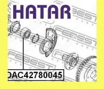 ��������� ������� ������ ����� ������� Febest DAC42780045 DAC42780045 ����