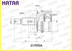   3035 ABS 47   INKO 317050A 317050A 