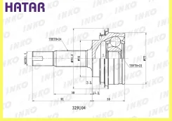 ���� ������� 2422 ����� ������� INKO 329104 329104 ����