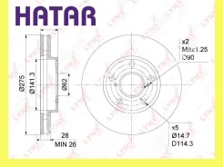 ���� ��������� ����� Lynxauto BN1152 BN1152 ����