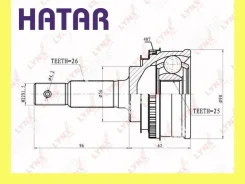 ���� �������� ����� ������� Lynxauto CO7525A CO7525A ����