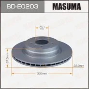���� ��������� Masuma, rear BMW 3-Series (E90), 3-Series (E91) BD-E0203 Masuma, ������ BDE0203 ����