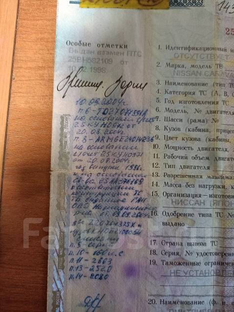 Ниссан караван 2022