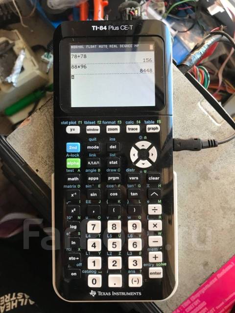 Программируемый графический калькулятор Texas Instruments, б/у, в ...