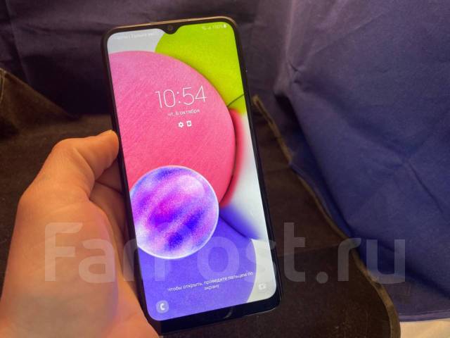 Смартфон Samsung Galaxy A03s 4/64Gb БарахолкаДВ, 64 гб, 6.50", моноблок ...