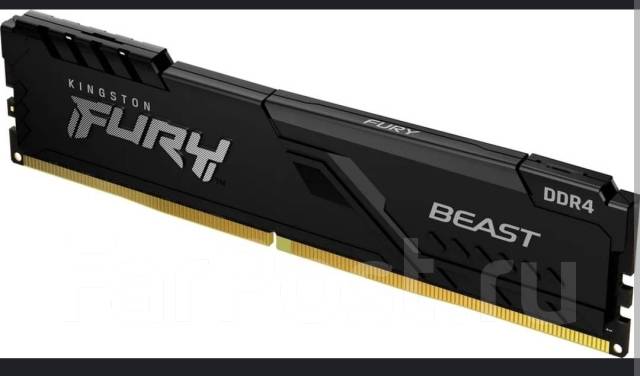 Kingston FURY 3200 МГц DDR4, 32Gb (8Gb*4) - Оперативная память во ...