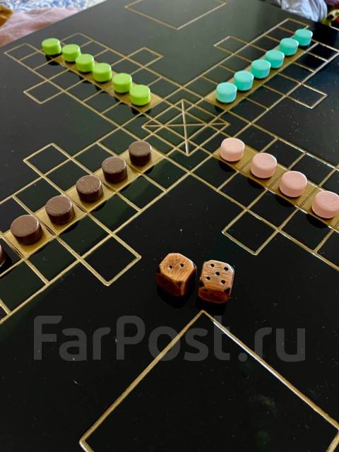 Настольная игра шеш-беш, парчис, лудо - Изделия ручной работы во ...