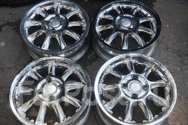 Красивые литые диски, AME Sports, 14", 1 шт, 4x100, 67,1 мм. 4 шт, б/у ...