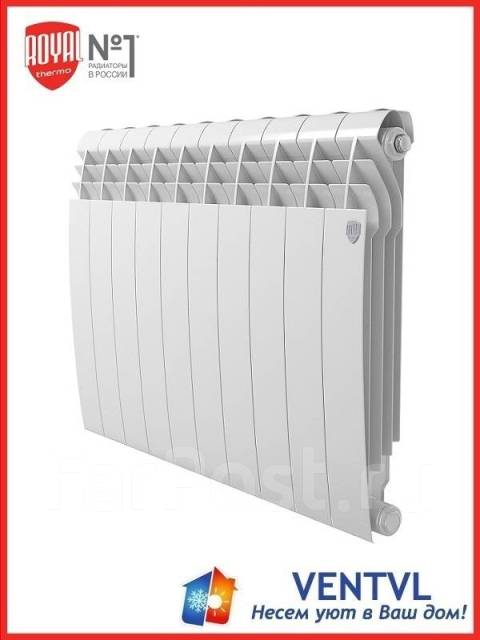 Радиатор биметалический Royal Thermo BiLiner 500 White - 10 секций ...