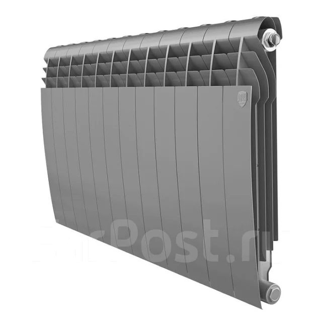 Радиатор биметалический Royal Thermo BiLiner 500 Silver - 12 секций ...