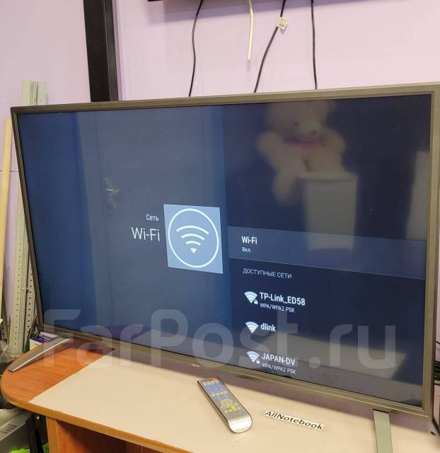 Телевизор 48" Dexp F48D8000K, FULL HD, Wi-Fi, Android, HDMI, LED, б/у ...