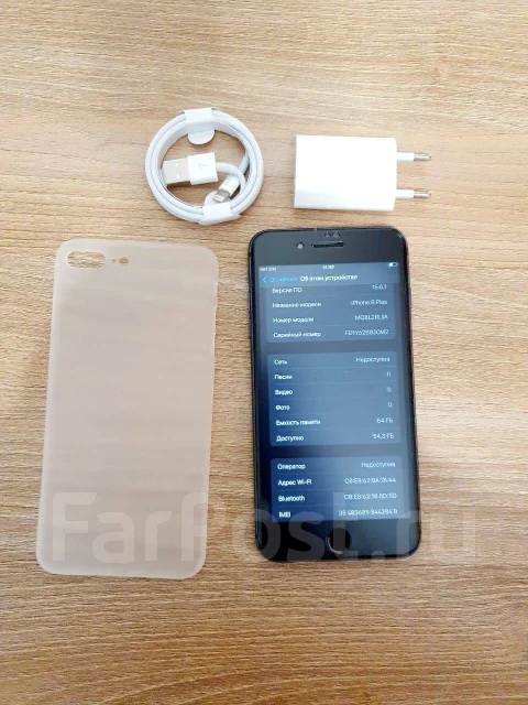 Apple iPhone 8 Plus. �/�, ������, 3G, 4G LTE, ����������, NFC ����