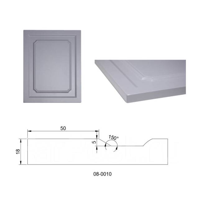 Мебельные фасады 3D, рифленые, сборные. Собственное производство, новый ...