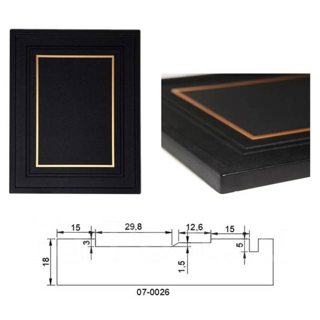 Мебельные фасады 3D, рифленые, сборные. Собственное производство, новый ...