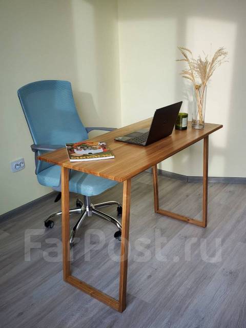 Стол письменный ручной работы массив ясеня - Мебель во Владивостоке