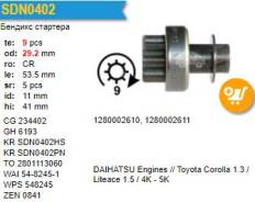 ������� �������� Toyota Corolla 1.3 / Liteace 1.5 / 4K - 5K, 9T ZE Zen 0841 ����