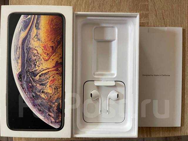 Apple iPhone xs max gold 256gb - Смартфоны и сотовые телефоны в Уссурийске