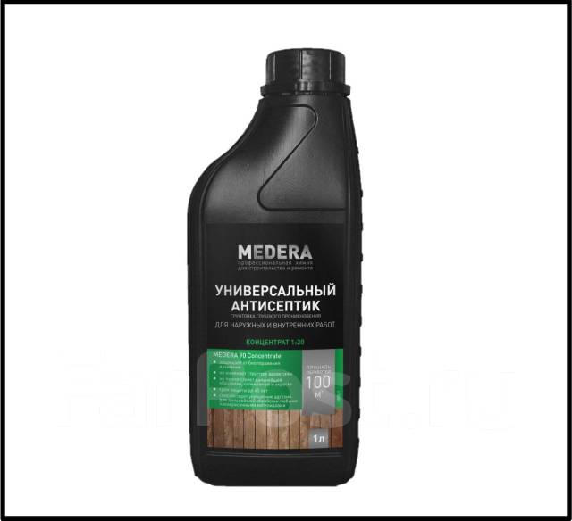 Антисептик биозащита для дерева древесины Medera 90 конц-т, на 45 лет ...