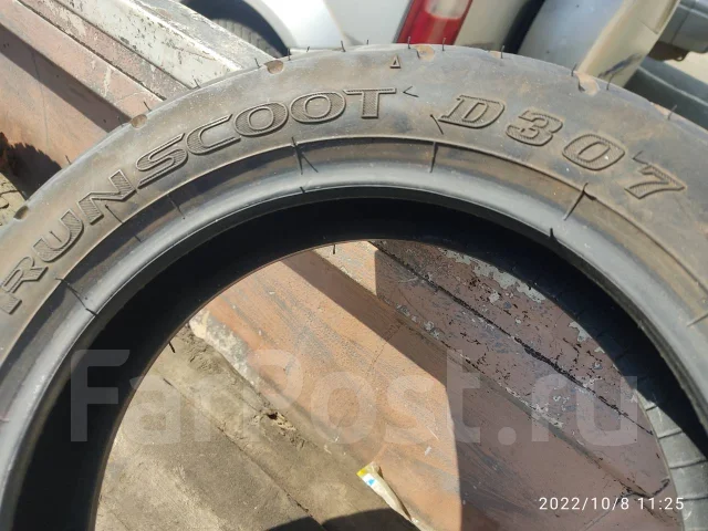 Шина Dunlop 90-90-10. Япония мопед скутер - Колеса и резина во Владивостоке