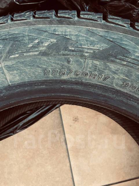 Зимняя резина, 225/60 R17, 17", 4 шт, в наличии, 225 мм, 60 % ...