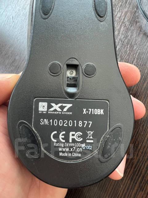 Мышь игровая A4Tech X7 - Клавиатуры, мыши, манипуляторы в Уссурийске