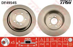 ���� ��������� ������ LAND Rover Range Rover Vogue III 2002-2012 DF4954S ����