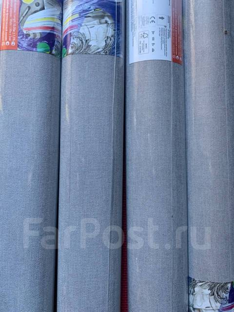 Обои флизелиновые серые, в наличии. Цена: 650₽ во Владивостоке