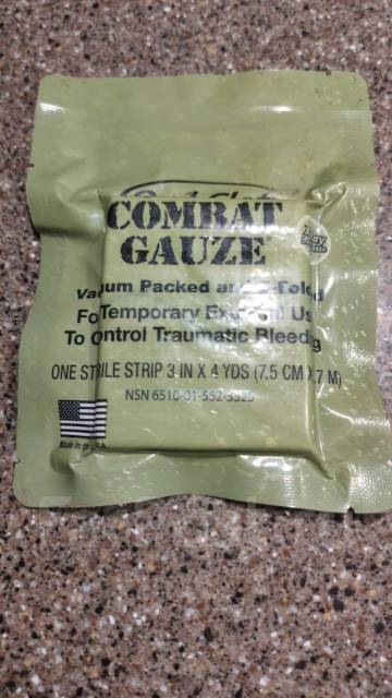 Гемостатический бинт Combat gauze - Другое во Владивостоке