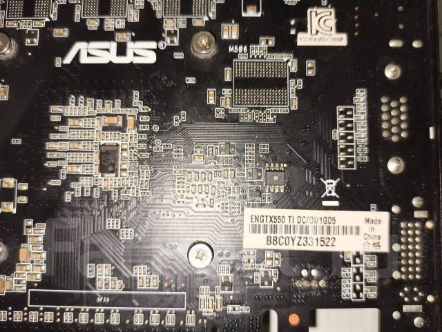 Видеокарта Asus Nvidia GeForce GTX 550 Ti, б/у, в наличии. Цена: 5 990 ...