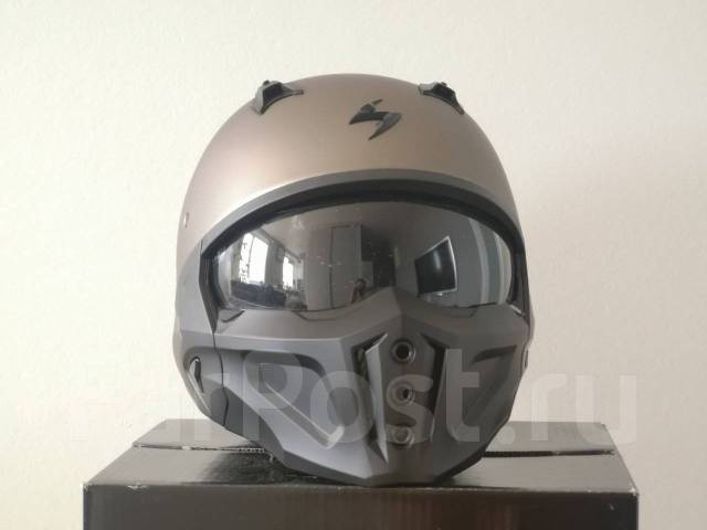 Мото шлем трансформер Scorpion EXO Covert-X (fiberglass) - размер L, XL ...
