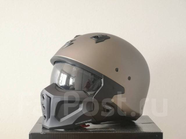 Мото шлем трансформер Scorpion EXO Covert-X (fiberglass) - размер L, XL ...
