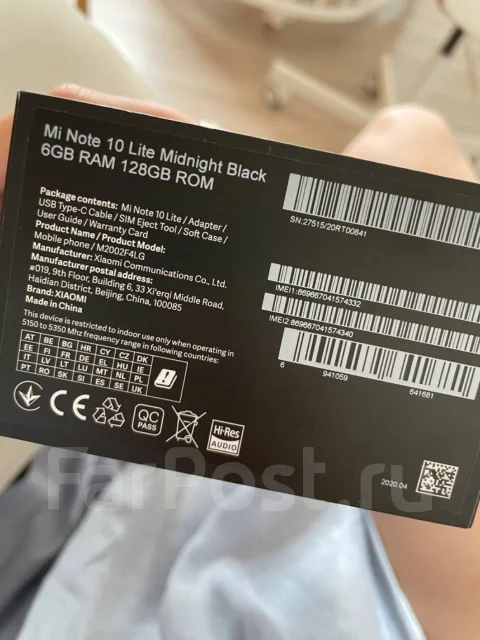 Xiaomi Mi Note 10 Lite. �/�, ����� ����
