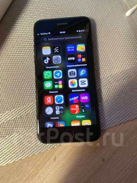 Айфон 7, 128 гб, Apple iPhone 7, 4.70", моноблок, черный, 3G, 4G LTE, б ...