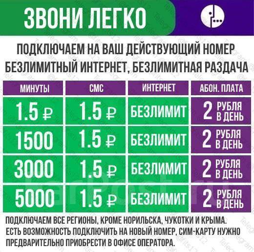 Корпоративные закрытые непубличные тарифы. Безлимит во Владивостоке
