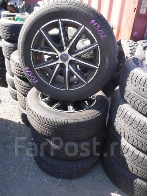 Колеса Enkei на летней резине Toyo SD-7 205/60 R16 - Колёса во Владивостоке