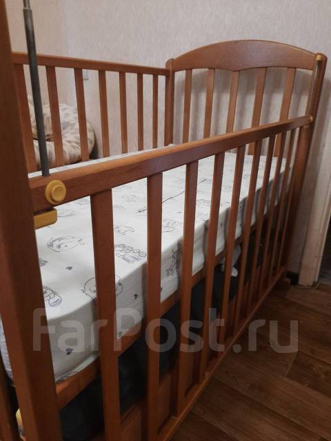 Детская кроватка-маятник - Мебель во Владивостоке