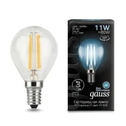 ����� ������������ Filament Globe E14 11���� 4100� 40*80�� 105801211 �� Gauss ����
