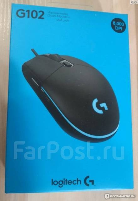 Мышь проводная Logitech G102 Lightsync - Клавиатуры, мыши, манипуляторы ...